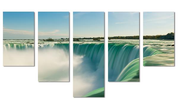 5 Panel Waterfall