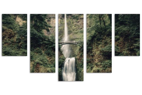 5 Panel Waterfall