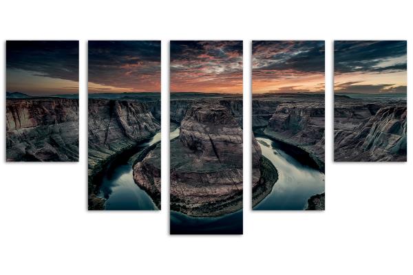 5 Panel Waterfall