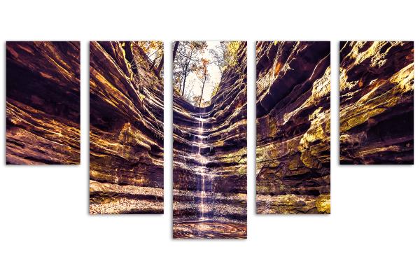 5 Panel Waterfall