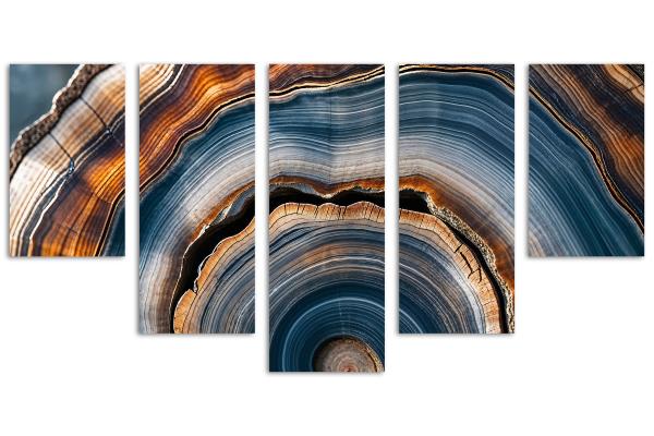 5 Panel Waterfall