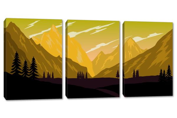 3 Panel-Panoramic