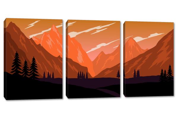 3 Panel-Panoramic