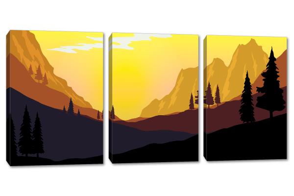 3 Panel-Panoramic