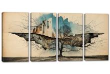 4 Panel Canvas