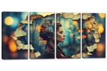 4 Panel Canvas