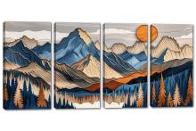 4 Panel Canvas