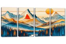 4 Panel Canvas