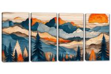 4 Panel Canvas