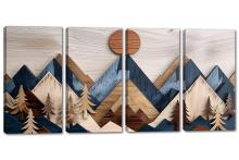 4 Panel Canvas