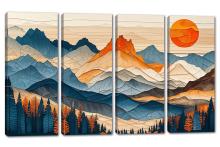 4 Panel Canvas