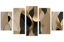 5 Panel Diamond Canvas