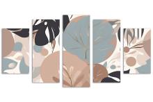 5 Panel Diamond Canvas