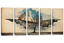 5 Panel Canvas