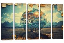 5 Panel Canvas