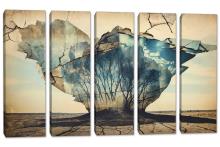 5 Panel Canvas