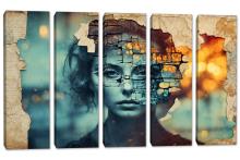 5 Panel Canvas