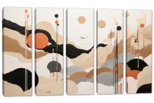 5 Panel Canvas