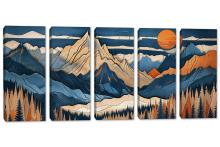 5 Panel Canvas