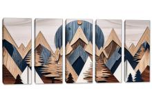 5 Panel Canvas