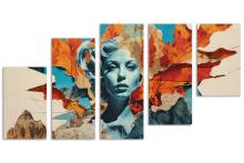 5 Panel Z Cut Canvas