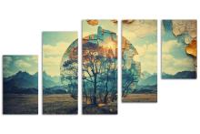 5 Panel Z Cut Canvas