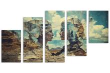 5 Panel Z Cut Canvas