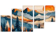 5 Panel Z Cut Canvas