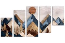 5 Panel Z Cut Canvas