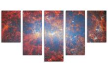 5 Panel Waterfall Canvas