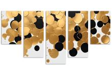 5 Panel Waterfall Canvas