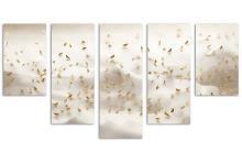 5 Panel Waterfall Canvas