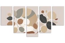 5 Panel Waterfall Canvas