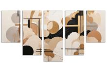5 Panel Waterfall Canvas