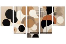 5 Panel Waterfall Canvas