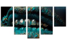 5 Panel Waterfall Canvas