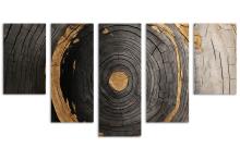5 Panel Waterfall Canvas