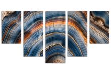 5 Panel Waterfall Canvas