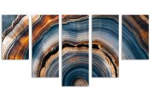 5 Panel Waterfall Canvas
