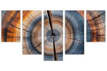 5 Panel Waterfall Canvas