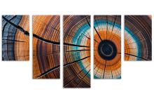 5 Panel Waterfall Canvas