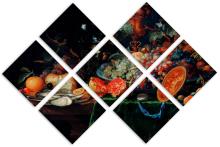 7 Panel Butterfly Canvas