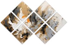 7 Panel Butterfly Canvas