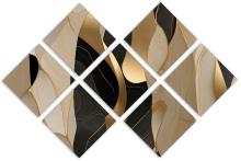7 Panel Butterfly Canvas