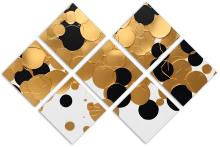 7 Panel Butterfly Canvas