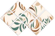 7 Panel Butterfly Canvas