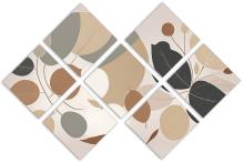 7 Panel Butterfly Canvas