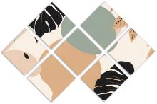 7 Panel Butterfly Canvas