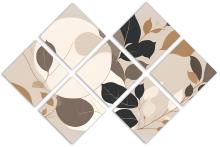 7 Panel Butterfly Canvas
