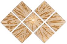 7 Panel Butterfly Canvas